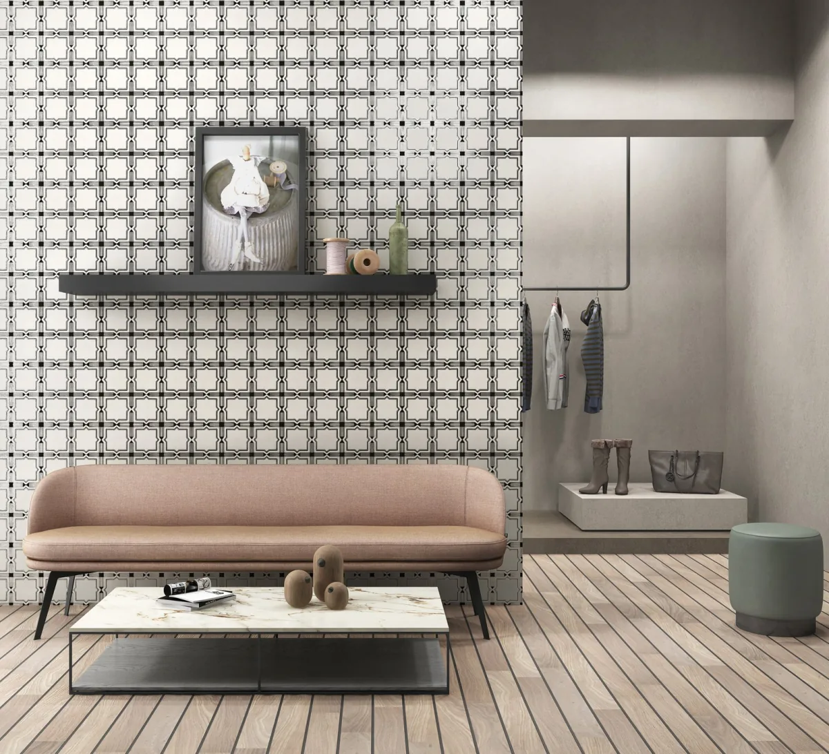 Exotica Posithano, moroccan wall tile for bathroom